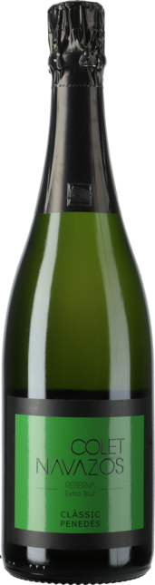 Colet Navazos Reserva Extra Brut Chardonnay Flaschengärung 2015