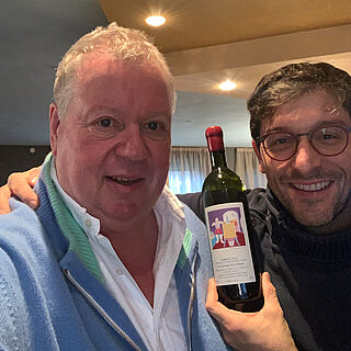 Heiner Lobenberg med Cesare Voerzio Heiner Lobenberg med Cesare Voerzio