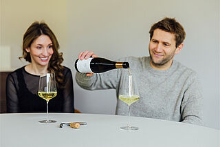 Markus Huber und seine Frau