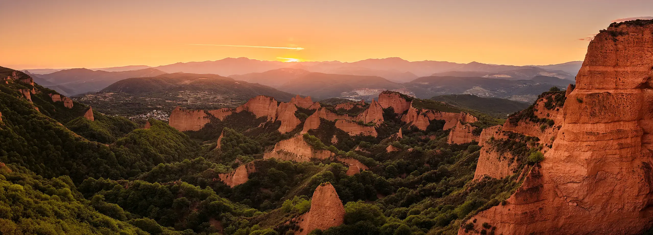 Die malerische Landschaft Bierzos