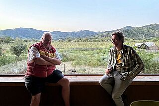 Heiner zu Besuch bei Venus La Universal