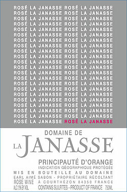 Vin de Pays de la Principaute d'Orange Rosé 2016