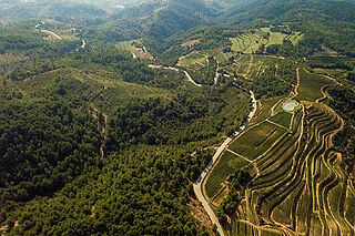 Die Landschaft Kataloniens