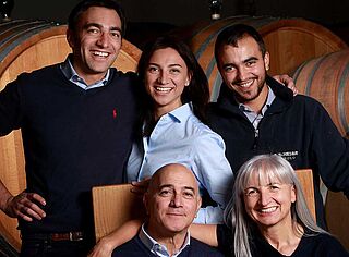 Vinproducerende familie i Weinzell