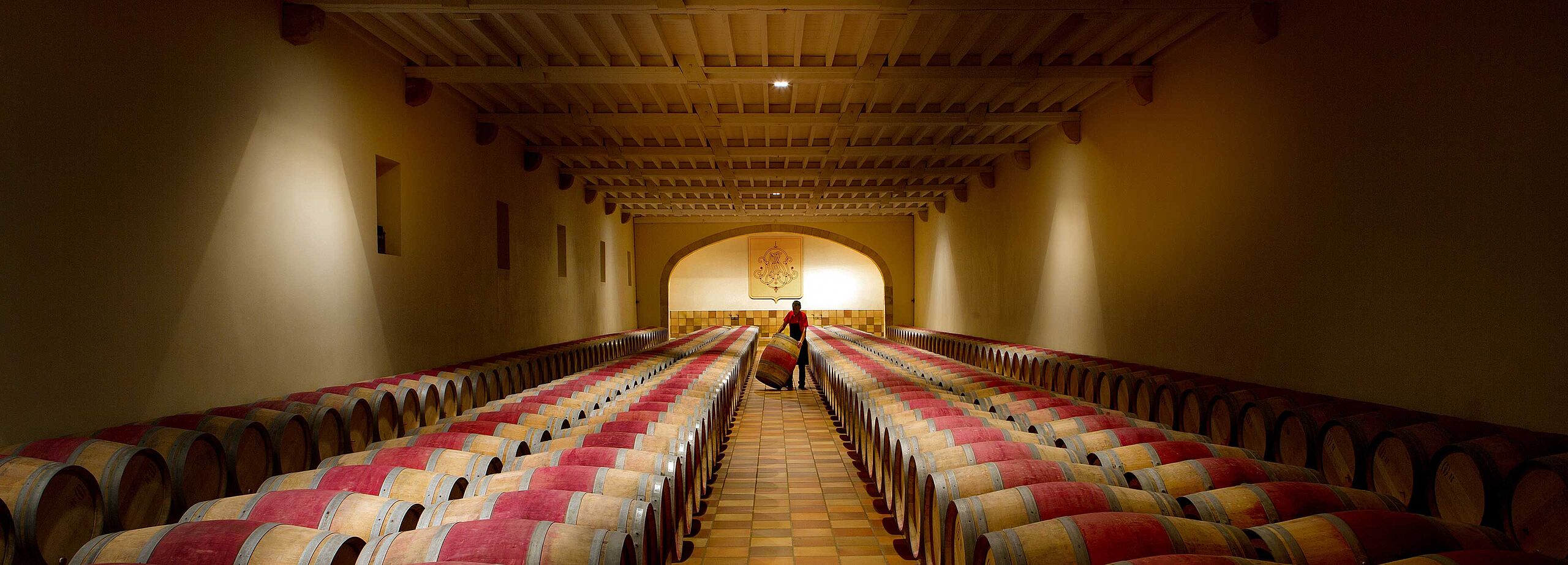 Weinkeller in Bordeaux