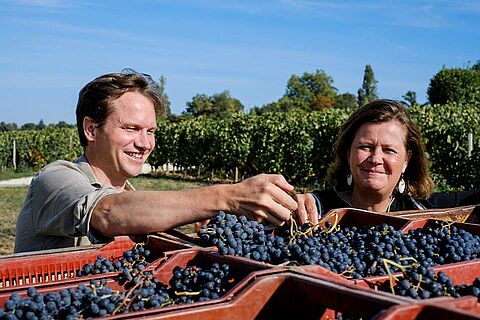 Vinproducenterne på Chateau Bellevue