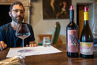 Zugast bei Filippo Chias Weingut Castello di Romitorio Zugast bei Filippo Chias Weingut Castello di Romitorio