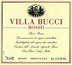 Villa Bucci Rosso 2010
