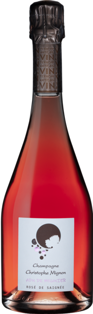Champagne ADN de Meunier Rosé de Saignée Extra Brut Flaschengärung Flaschengärung