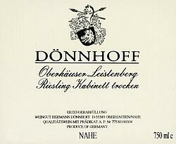 Riesling Oberhäuser Leistenberg Kabinett trocken 2017