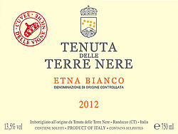 Etna Bianco Cuvee delle Vigne Niche Premier Cru 2012