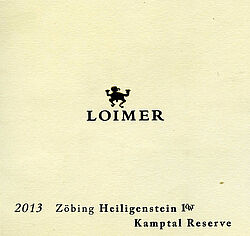 Zöbing Heiligenstein Riesling Kamptal Reserve 1ÖTW trocken 2013