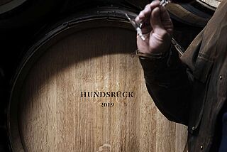 Im Weinkeller Weinberg vom Weingut Rudolf Fürst