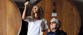 Bruno Giacosa und Bruna Giacosa