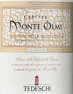 Capitel Monte Olmi Amarone della Valpolicella Riserva 2011