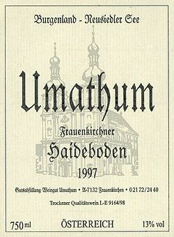 Cuvee Haideboden 2011