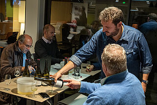 Weinverkostung bei Domaine Robert-Denogent