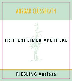 Trittenheimer Apotheke Riesling Auslese  (fruchtsüß) 2012
