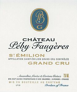Chateau Peby Faugeres Grand Cru Classe 2014