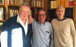 Bei Dr. Loosen mit Ernst Loosen und Desiree Schröder