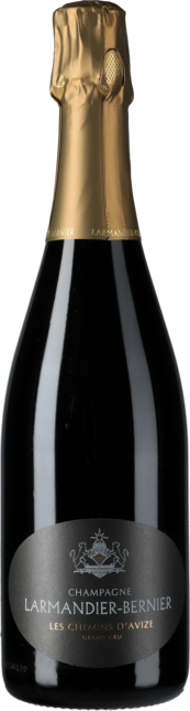 Champagne Les Chemins d'Avize Grand Cru Blanc de Blancs Extra Brut Flaschengärung 2013