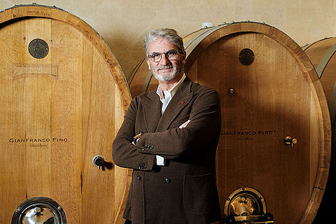 Der Winzer Gianfranco Fino