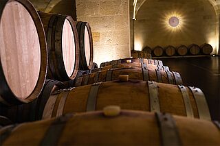 Im Weinkeller von Gianfranco Fino