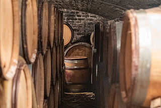 Weinkeller von Sylvain Pataille