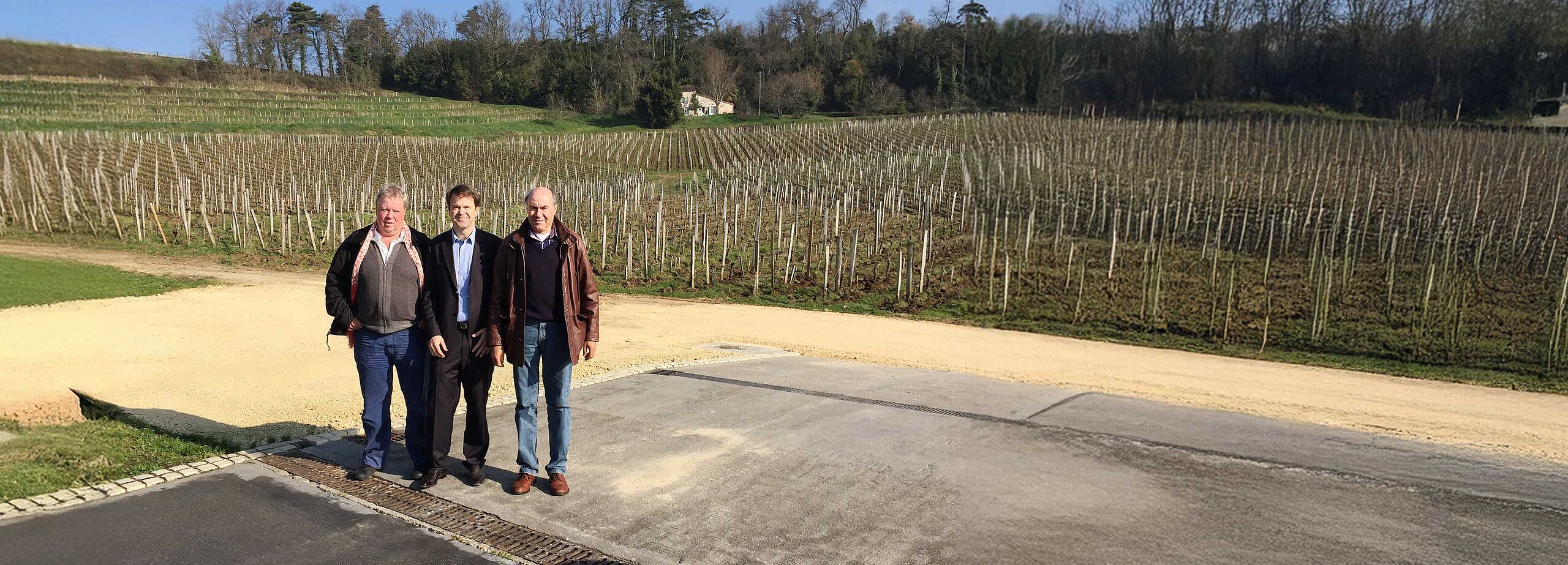 Heiner Lobenberg zu Besuch in Bordeaux