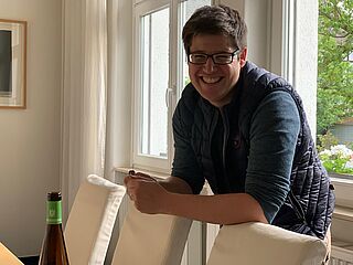 Simon Batarseh vom Weingut August Kesseler