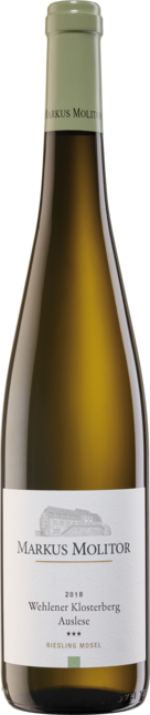 Riesling Wehlener Klosterberg Auslese *** Grüne Kapsel feinherb