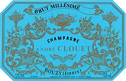 Champagne Brut Millesime Grand Cru Flaschengärung 2008