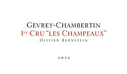 Gevrey Chambertin Champeaux 1er Cru 2014