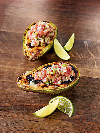 Avocadohälften Avocadohälften