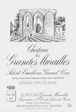 Chateau Les Grandes Murailles Grand Cru Classe 2009