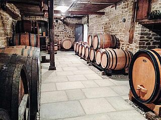 Vinkælderen på Domaine Courbet