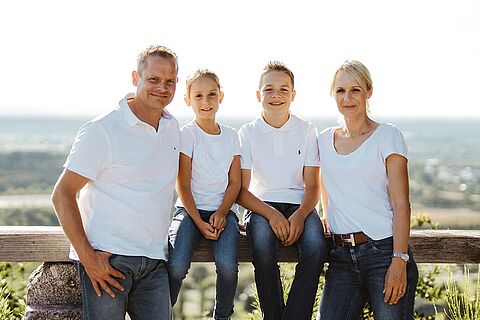 Alexander Laible und Familie