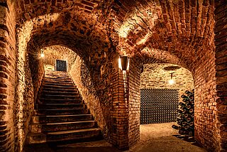 Weinkeller von Champagne Salon