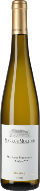 Riesling Wehlener Sonnenuhr Auslese *** Goldene Kapsel (fruchtsüß) 2016