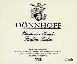 Riesling Oberhäuser Brücke Auslese Goldkapsel (fruchtsüß) 2011