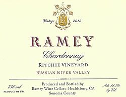 Russian River Chardonnay Ritchie Vineyard 2012