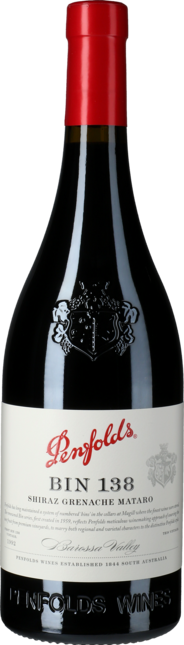 Bin 138 Shiraz-Grenache-Mataro 2019