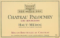 Chateau Paloumey Cru Bourgeois Supérieur 2010