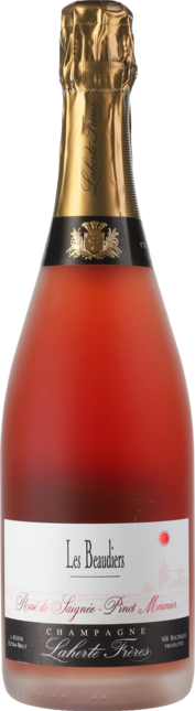 Champagne Les Beaudiers Rosé de Saignée Extra Brut Flaschengärung 2016