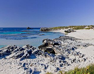 Nahegelegener Strand bei Cloudburst