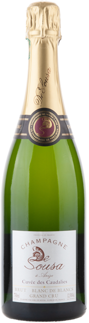 Champagne Cuvée des Caudalies Blanc de Blancs Extra Brut Flaschengärung