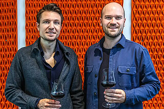 Elias Schlichting und Max Bomm