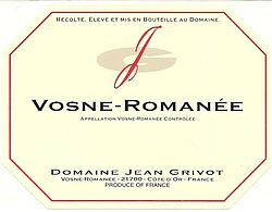 Vosne Romanee 2012