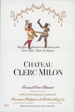 Chateau Clerc Milon Rothschild 5eme Cru 2014