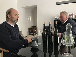 Weinprobe bei Roland Velich